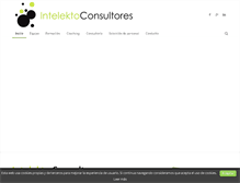 Tablet Screenshot of intelektoconsultores.com